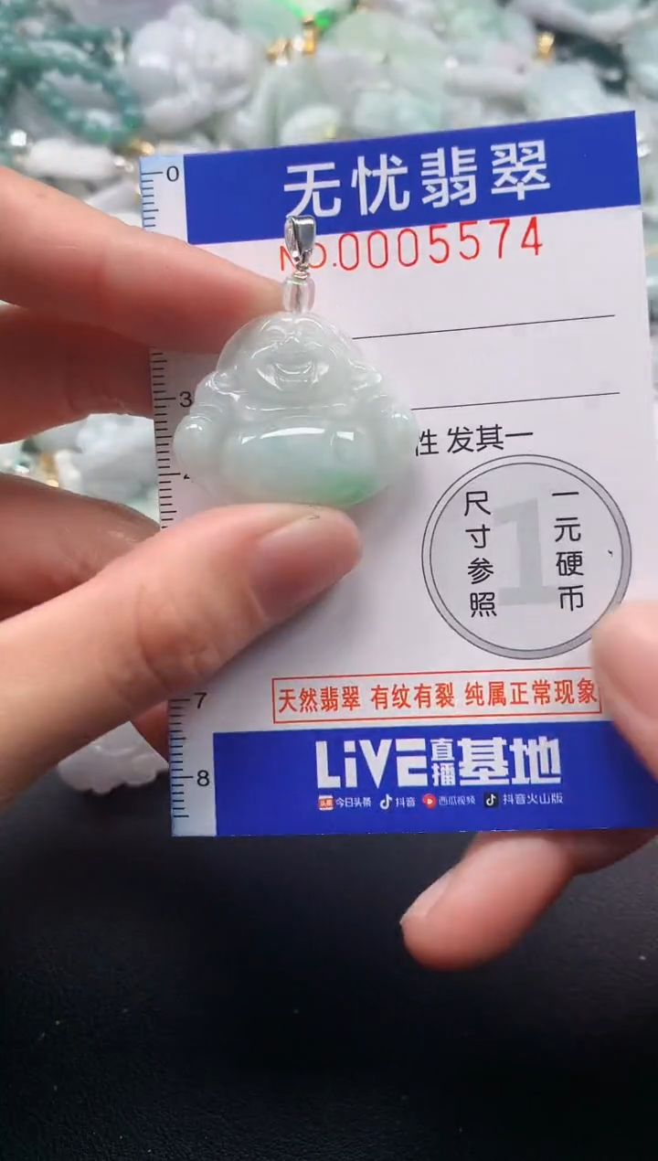 颈饰未镶嵌翡翠5574