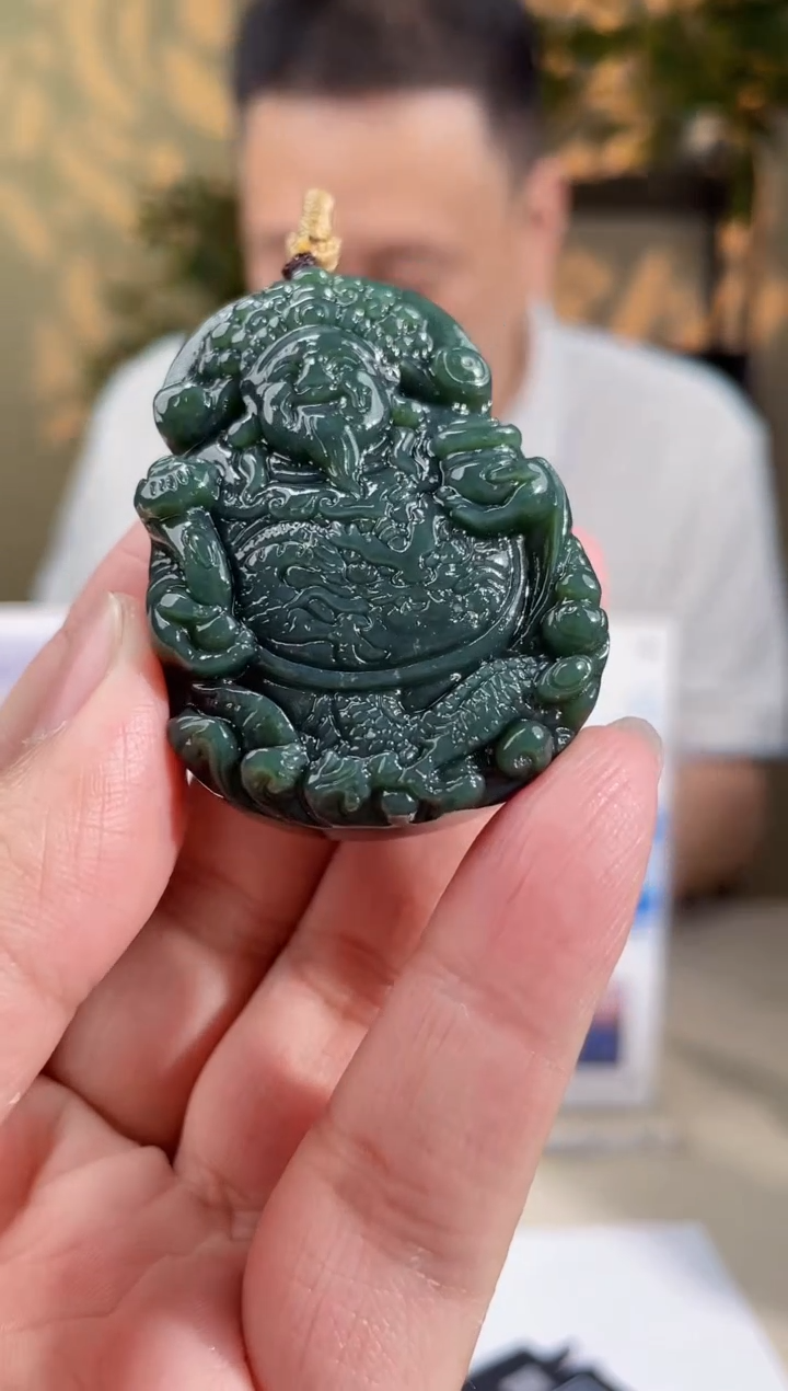 和田玉未镶嵌吊坠(不含链)多样性发货拍一发一