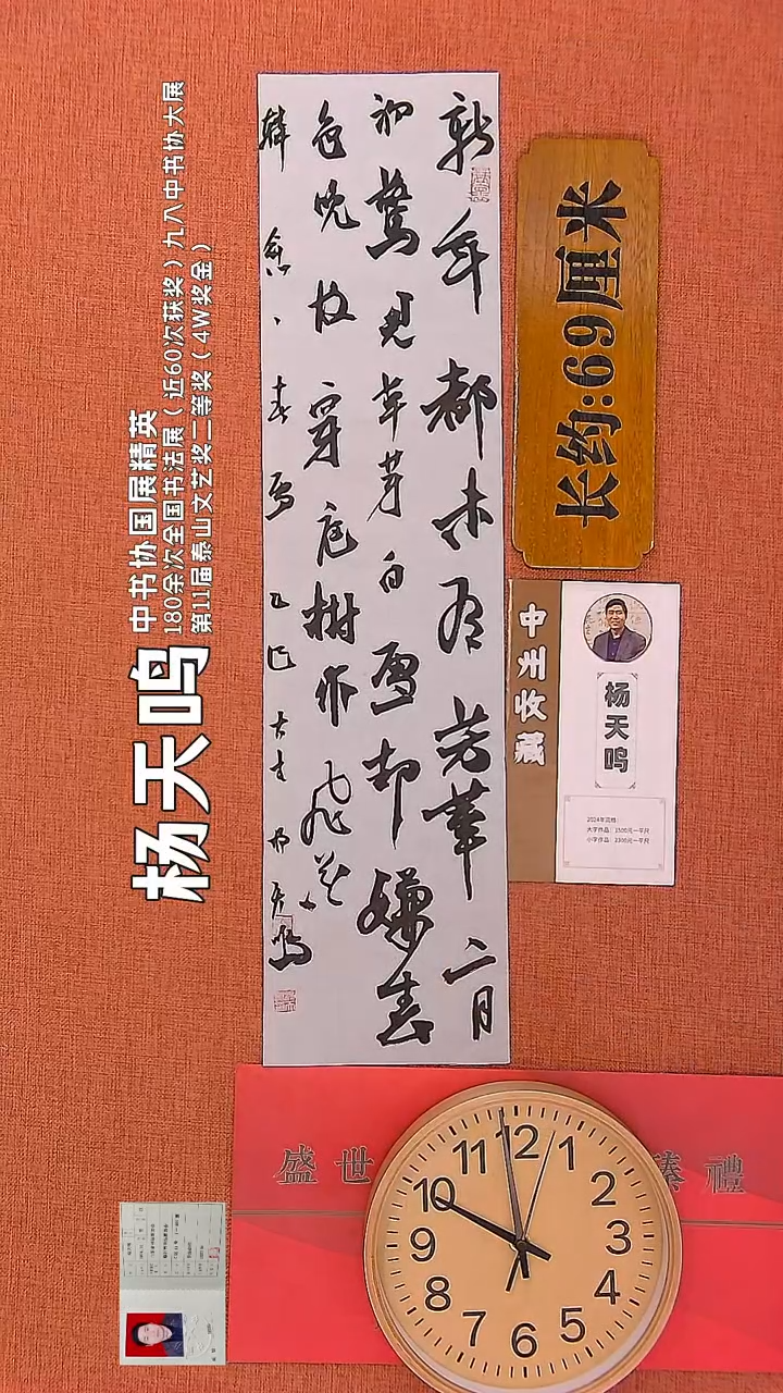 【闪购商品】书法70        杨天鸣书法作品