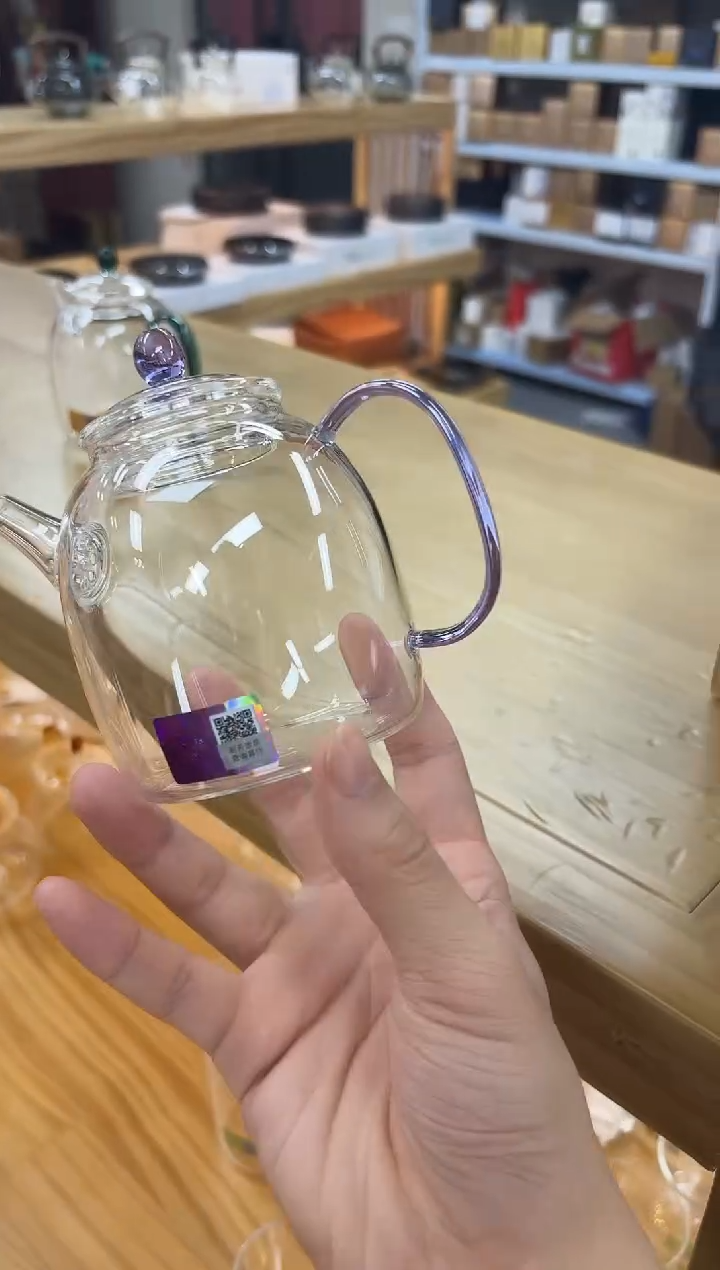 禾器-宴臣壶-浅紫色+清禾杯1个