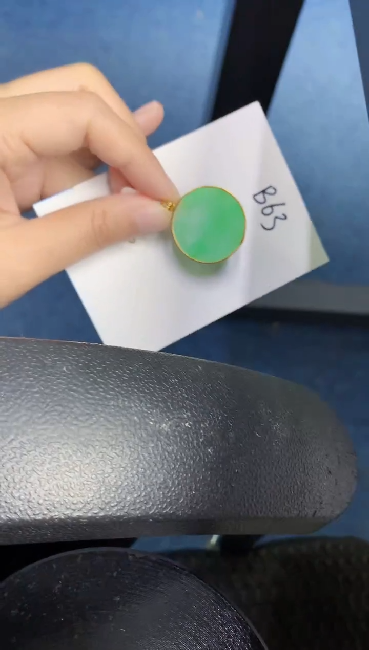 【闪购商品】翡翠颈饰18K金镶嵌000000000