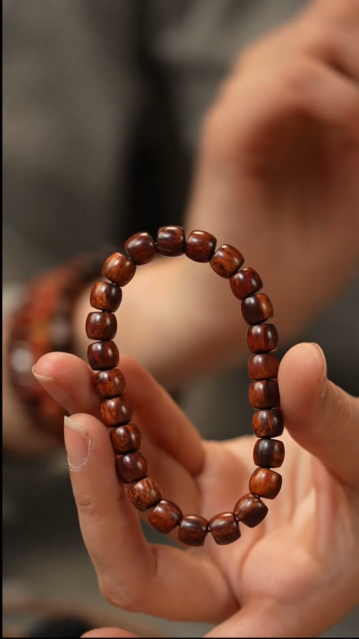 【闪购商品】降真香手串/手链红降直切单圈