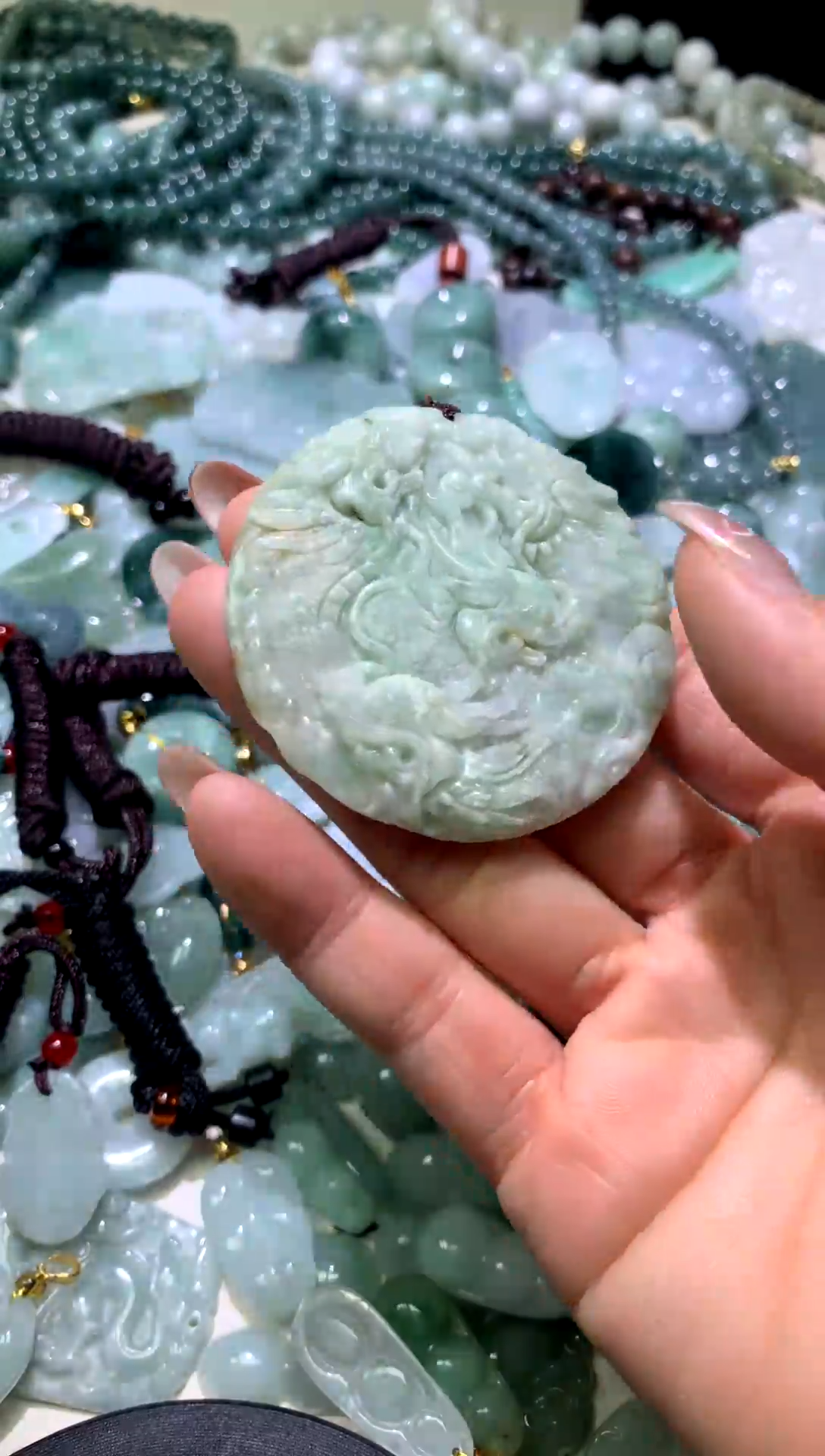 吊坠(不含链)未镶嵌翡翠1