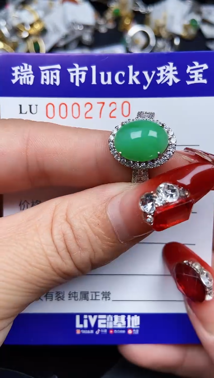 【闪购商品】翡翠颈饰银S925镶嵌2720