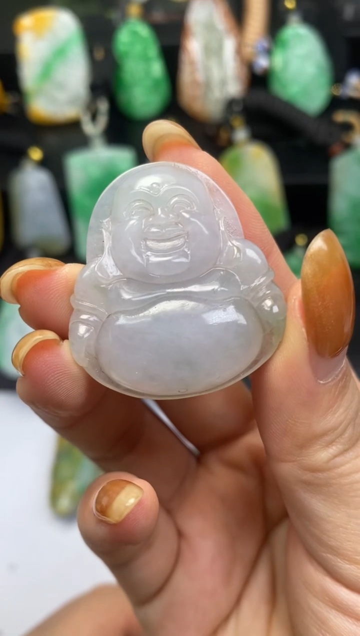 【闪购商品】翡翠颈饰未镶嵌翡翠A货一物一证