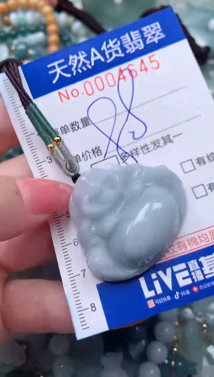 【闪购商品】翡翠颈饰未镶嵌00004645