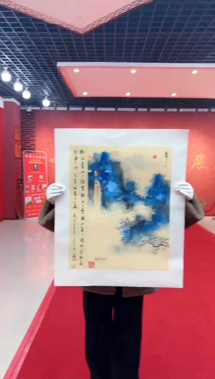 【闪购商品】国画道一老师亲笔绘画作品D31