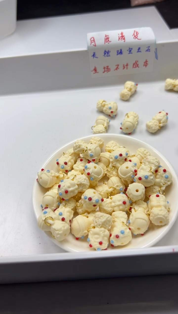 檀香木无事牌w2415牙牙度母25*12mm*1