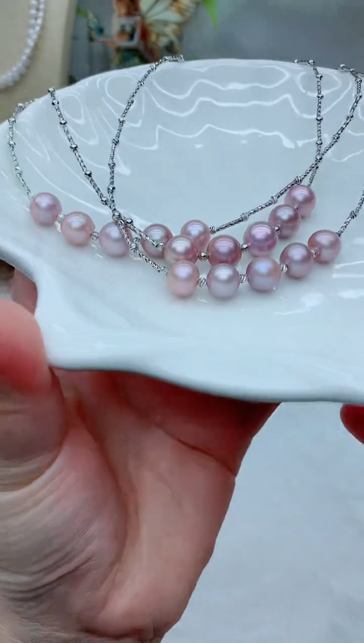 颈饰未镶嵌淡水珍珠多样性发其一【非无瑕】