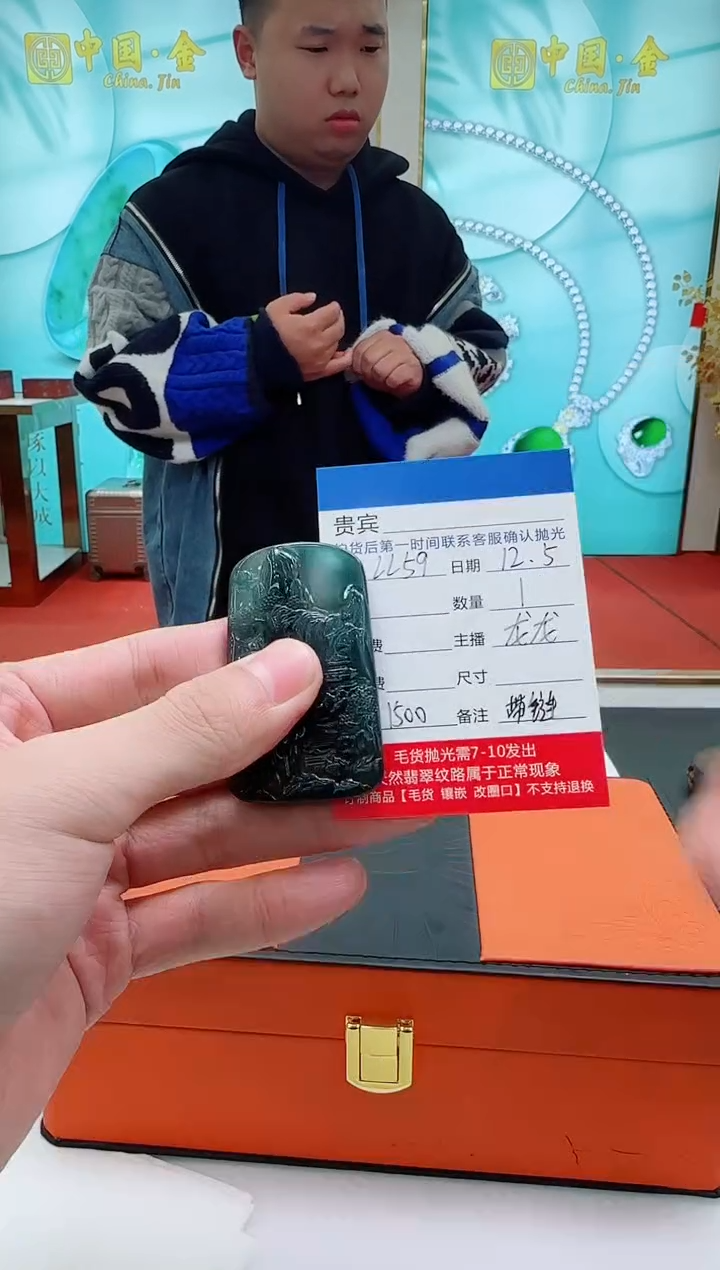 未镶嵌定制翡翠LL59翡翠吊坠赠珠链-多样性发其一