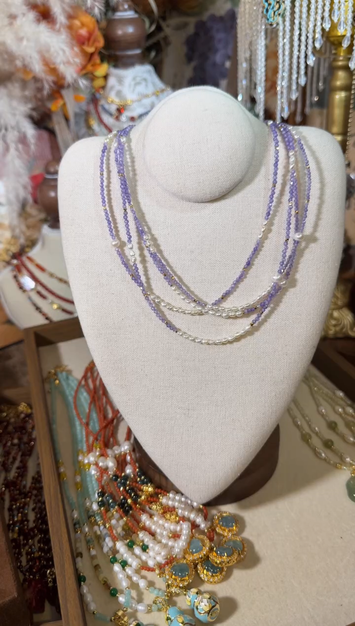 项链未镶嵌淡水珍珠010