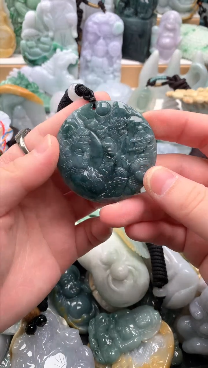 吊坠(不含链)未镶嵌翡翠1