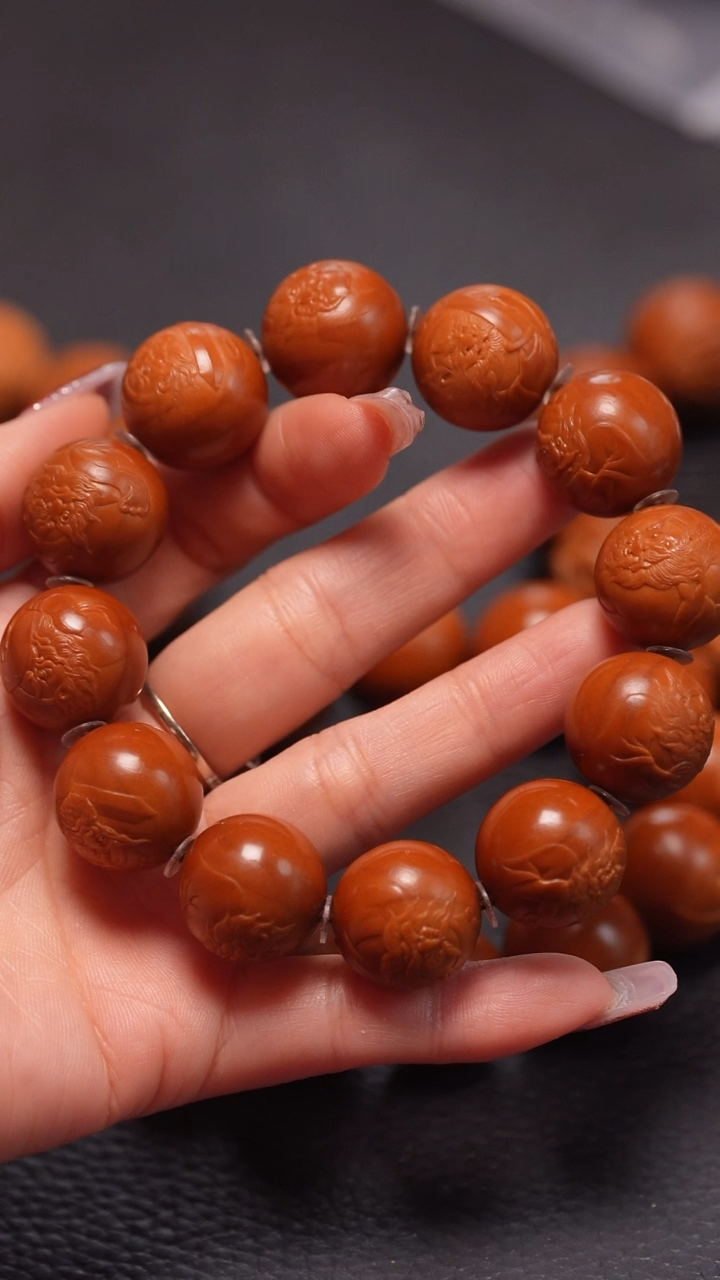 手串橄榄核1.9/正圆博艺钟馗