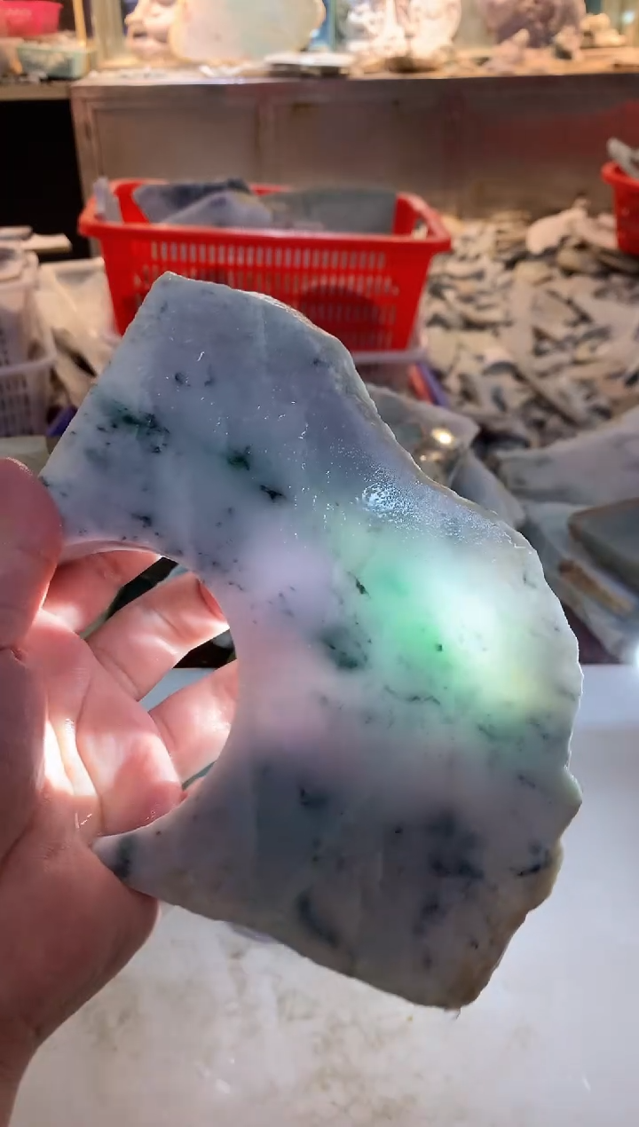 翡翠未镶嵌颈饰0韩0翡翠珠宝406