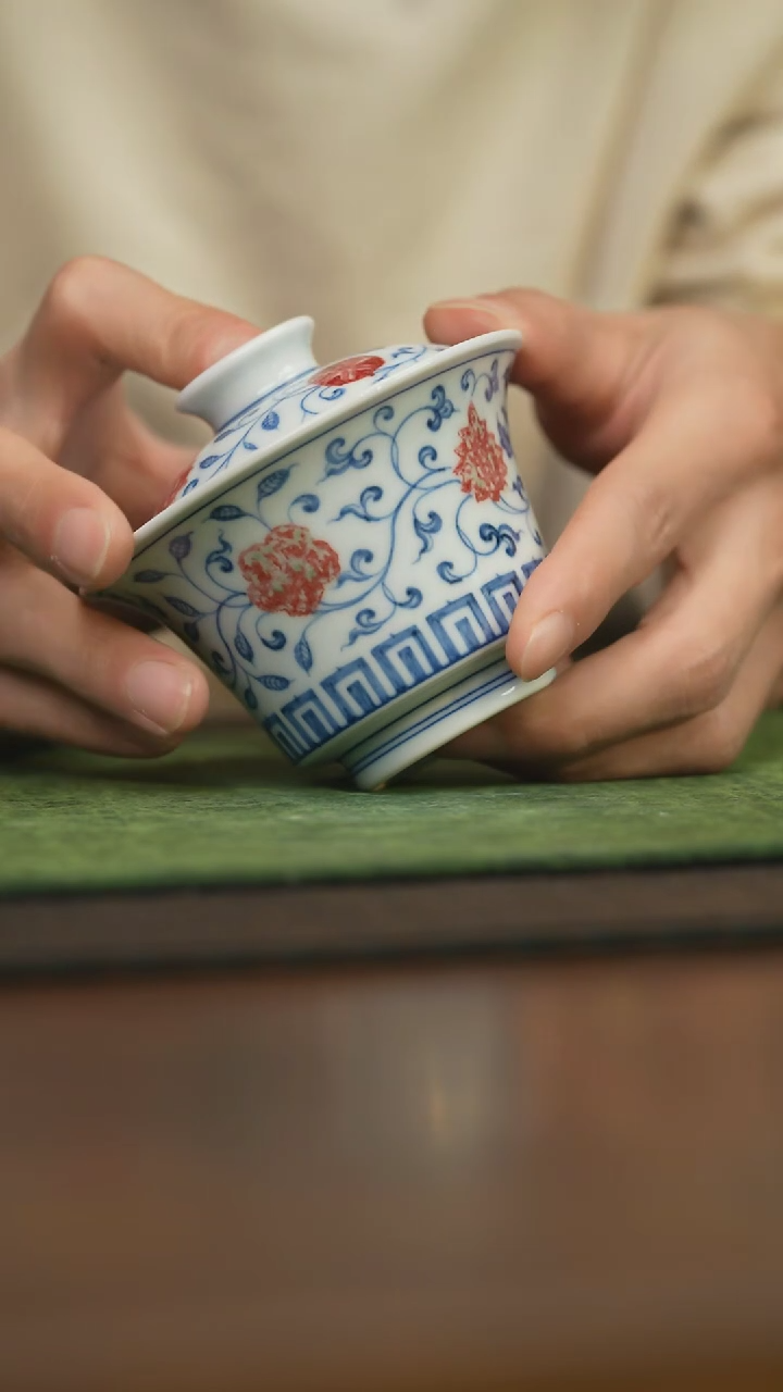 【闪购商品】杯柴窑青花破价福利