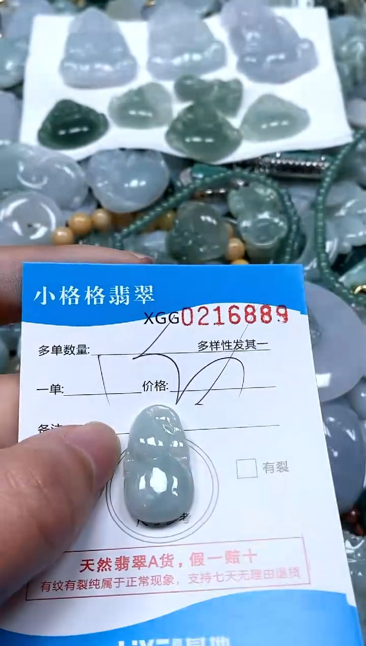 【闪购商品】翡翠颈饰未镶嵌闪购商品0216889