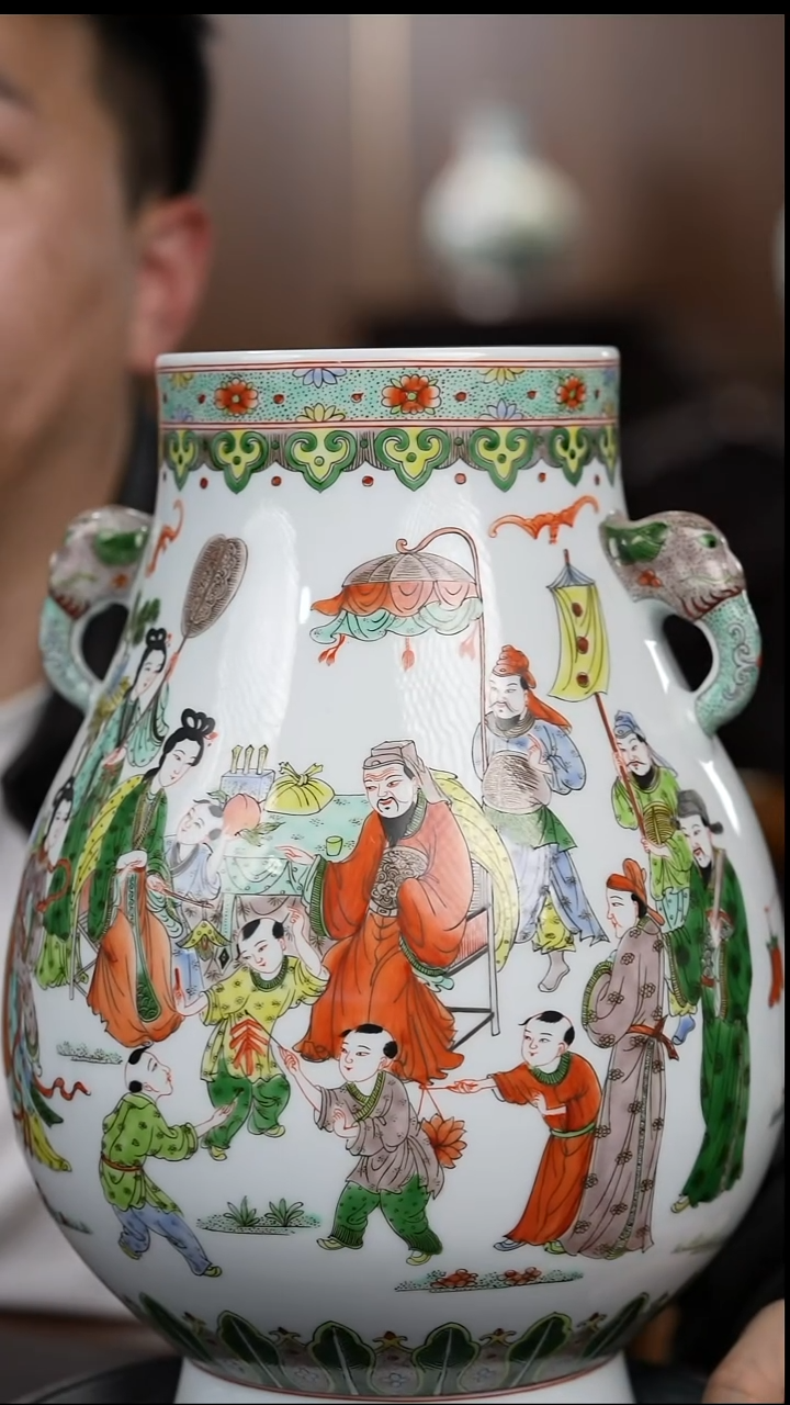 摆件瓷WC025/1景德镇