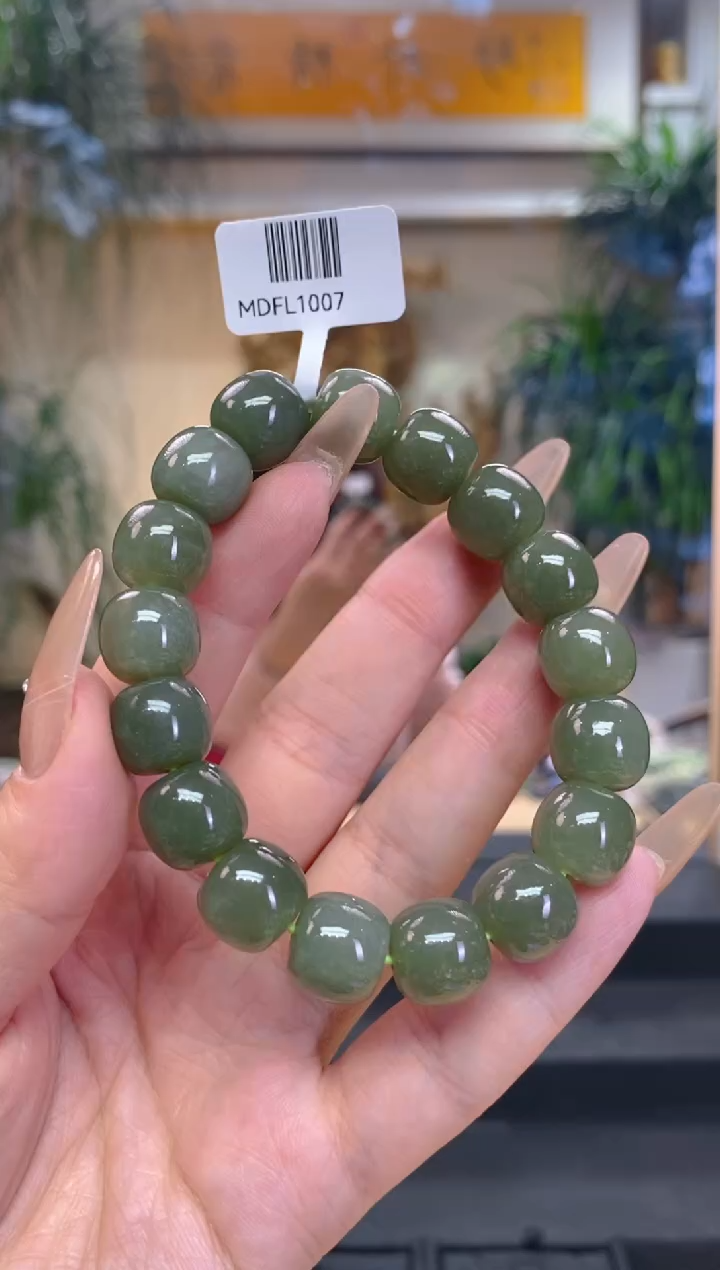 未镶嵌手串和田玉卡12