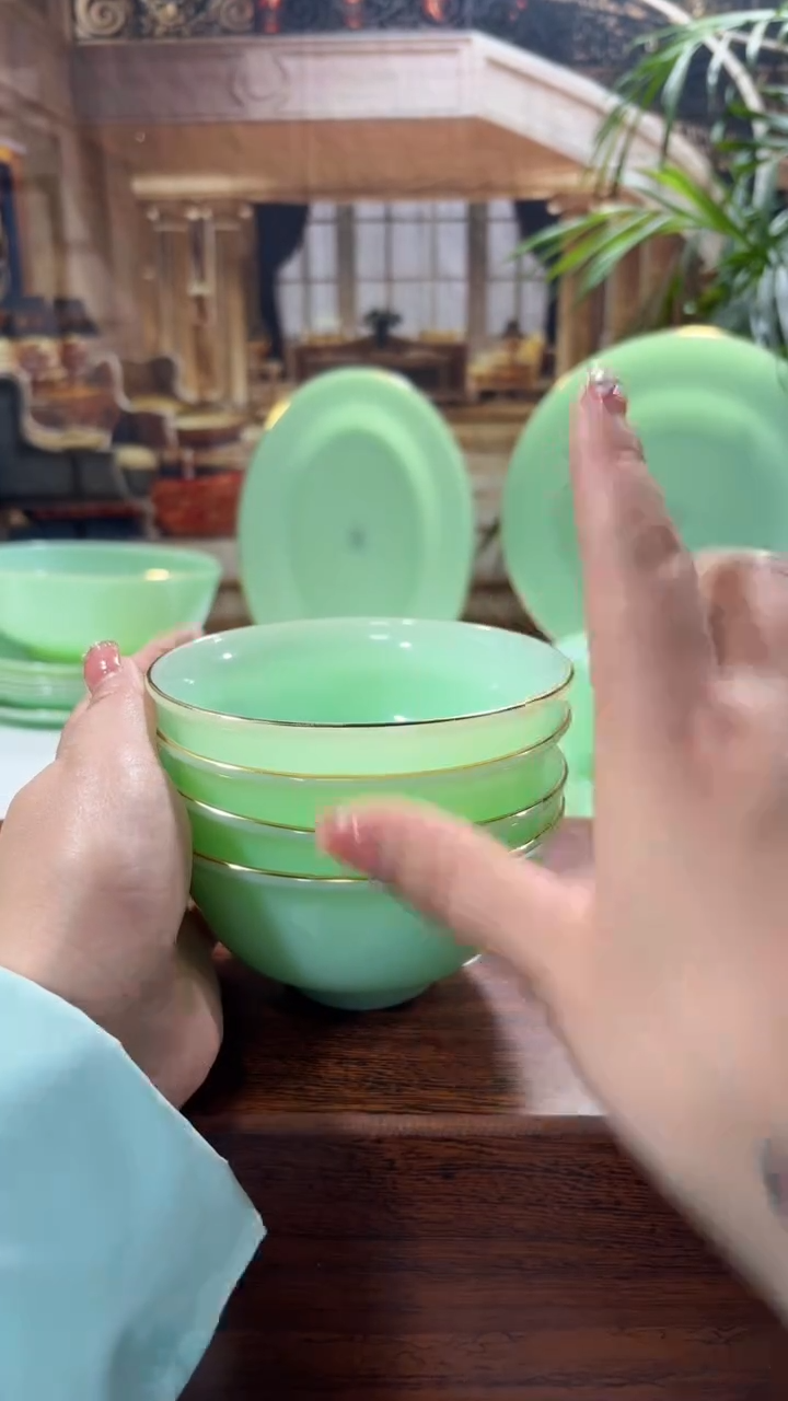 【闪购商品】...4.5英寸玉瓷碗4个口径11.5厘米