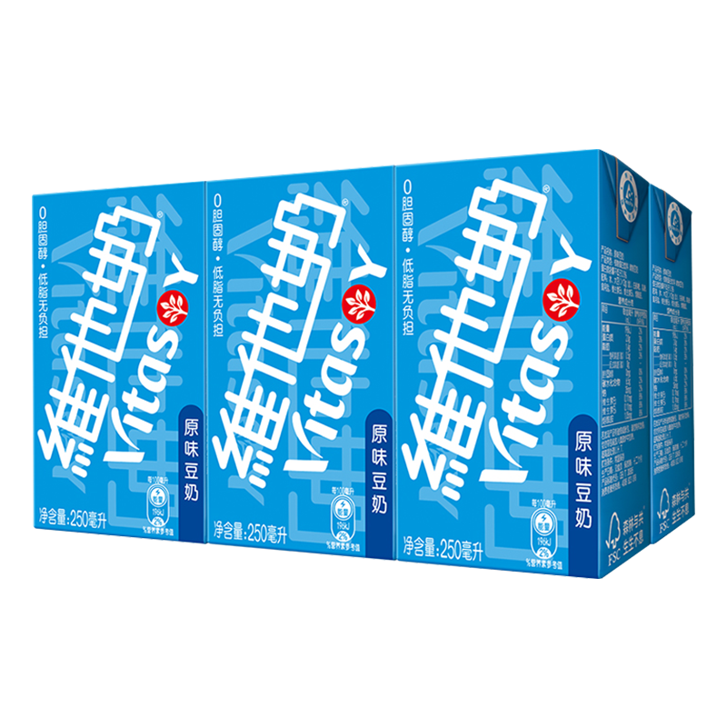 维他奶原味豆奶250ml*6/组