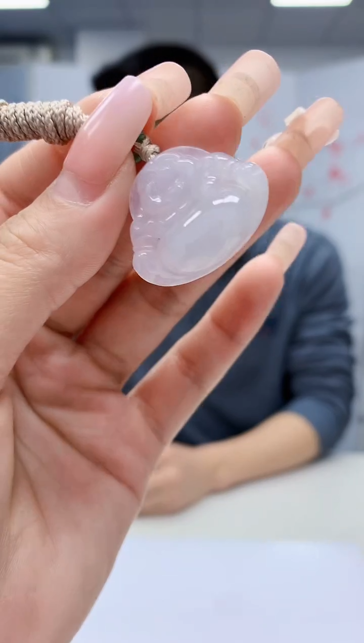 【闪购商品】翡翠颈饰未镶嵌3916lr-jj挂件86