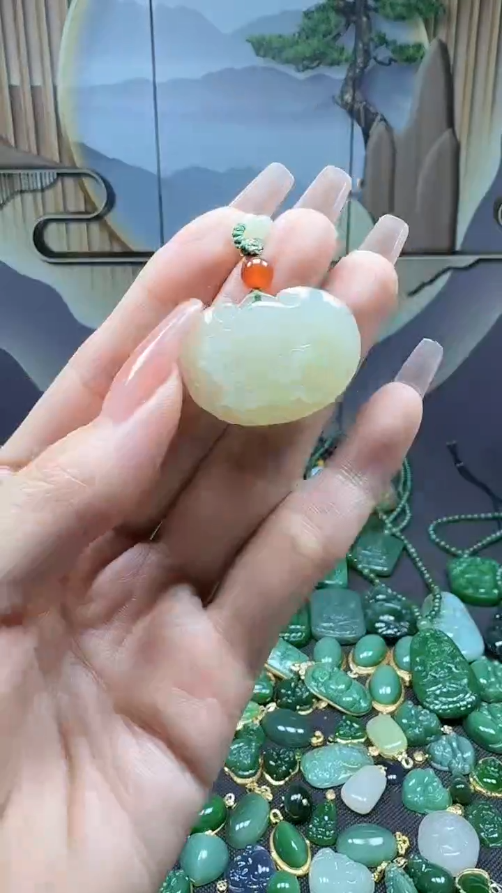 【闪购商品】和田玉挂件未镶嵌1