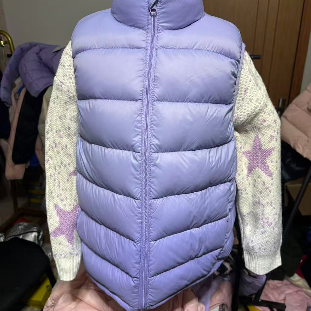 女童男童马甲轻羽绒马甲