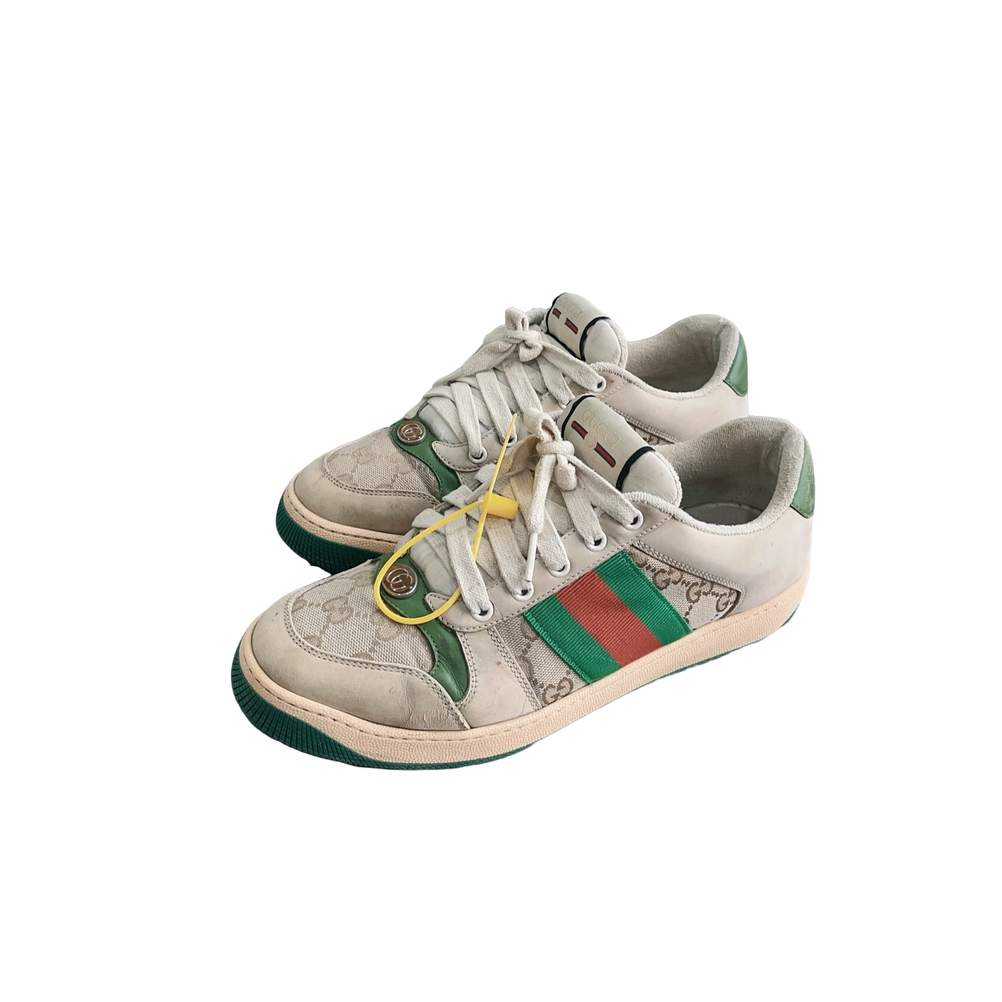 95新 GUCCI/古驰 红绿脏脏鞋 41.5码 T2567