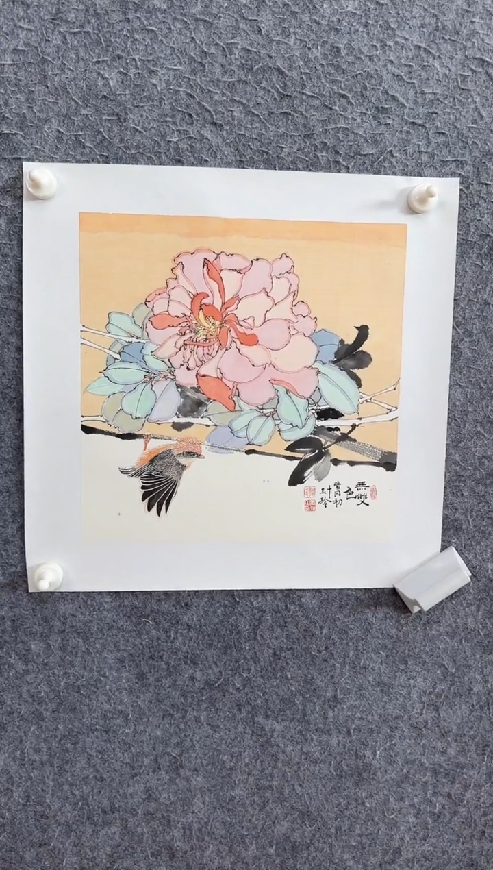 【闪购商品】国画ST-HYL老师花鸟作品