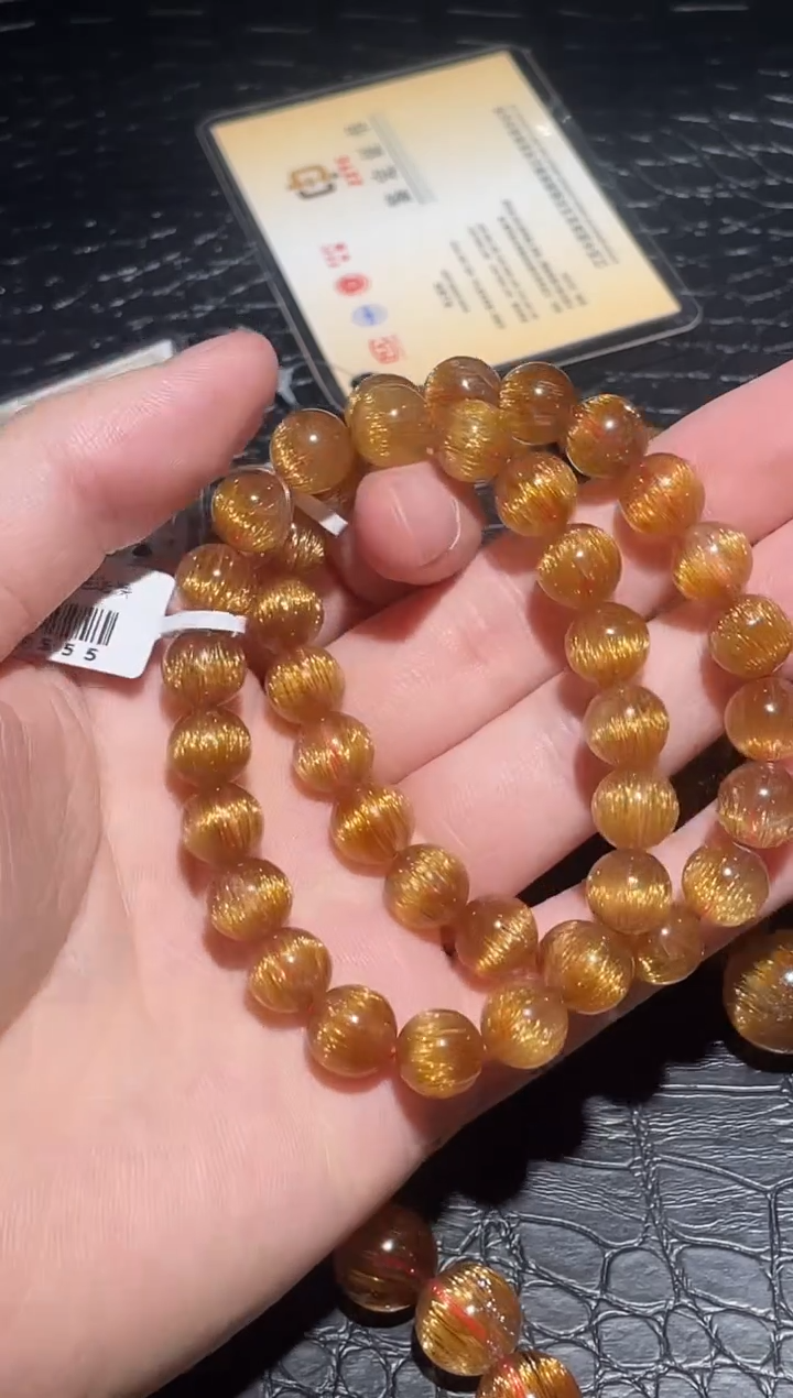 【闪购商品】水晶手链未镶嵌单圈发晶A9（多样性发其一）