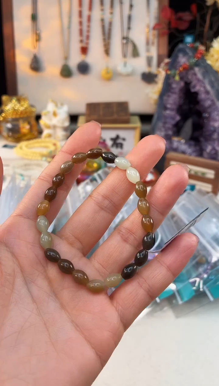 未镶嵌和田玉手饰@@B921D020354