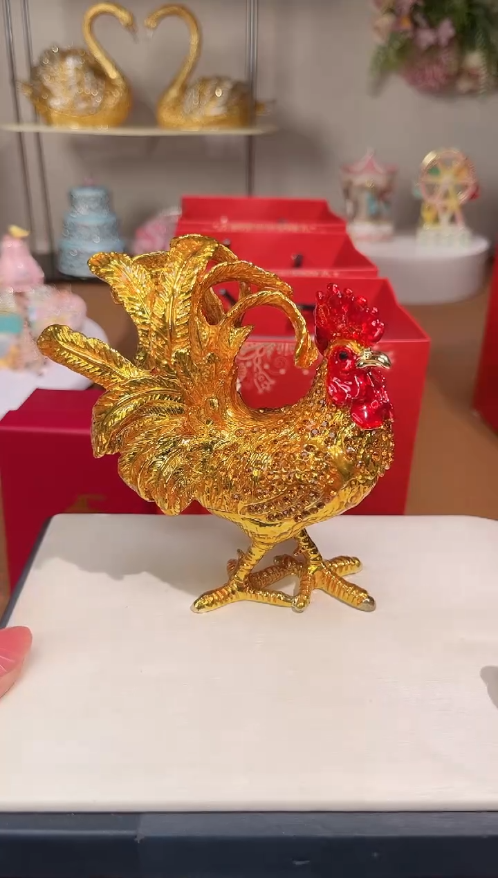 【闪购商品】易尚宝珐琅彩首饰盒