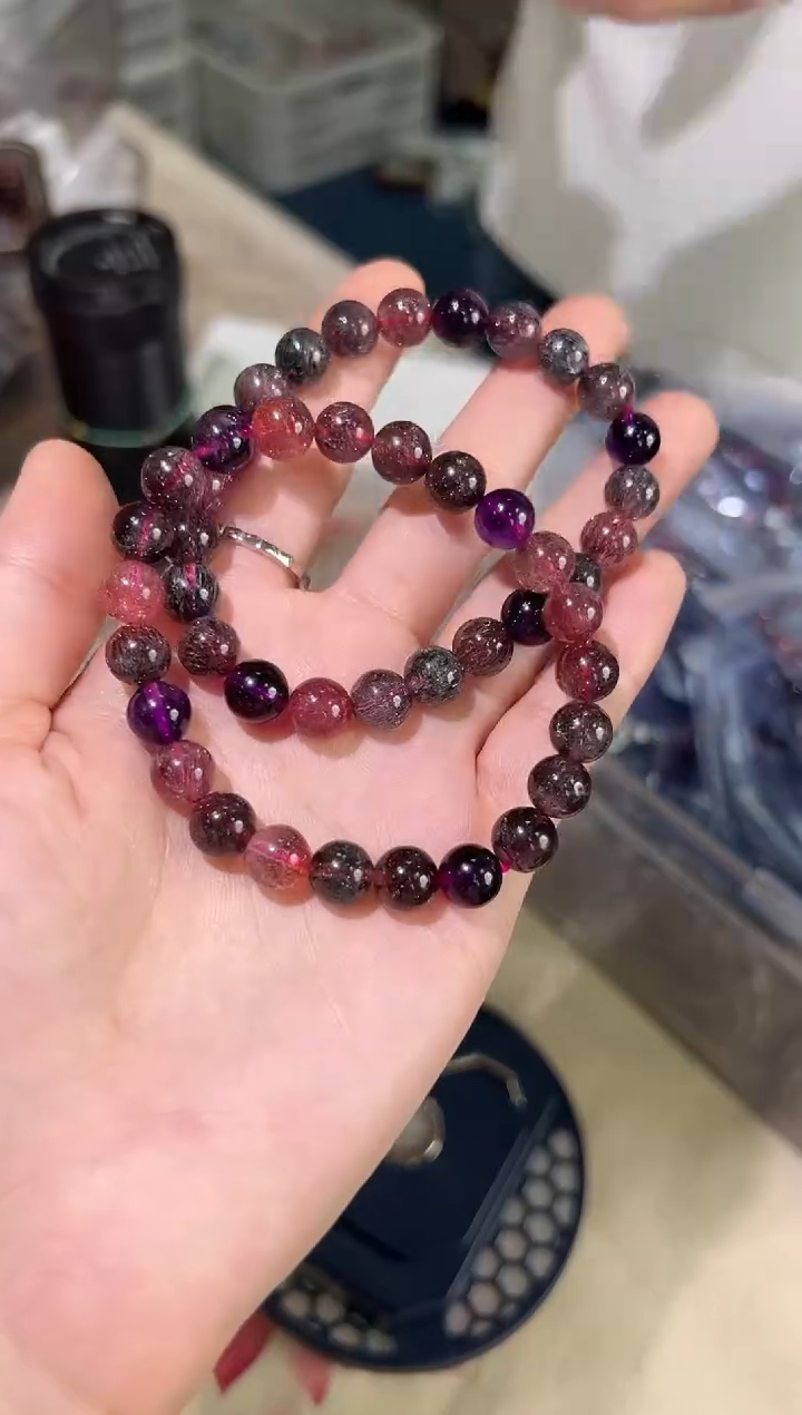 【闪购商品】水晶手串未镶嵌0116s025多样性发一