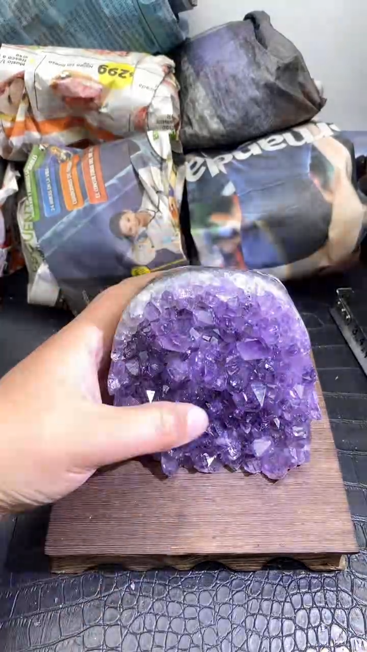 【闪购商品】紫晶1未镶嵌紫晶摆件933