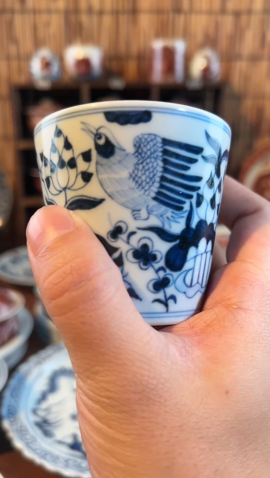 【闪购商品】天禄言瓷鸳鸯小可乐杯