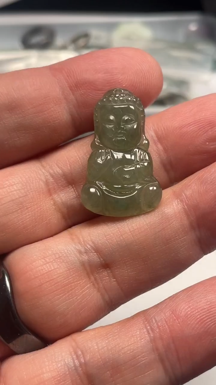 颈饰未镶嵌翡翠天然翡翠A貨