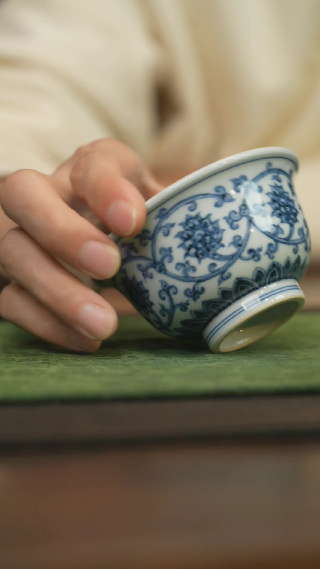 【闪购商品】杯柴窑青花破价福利