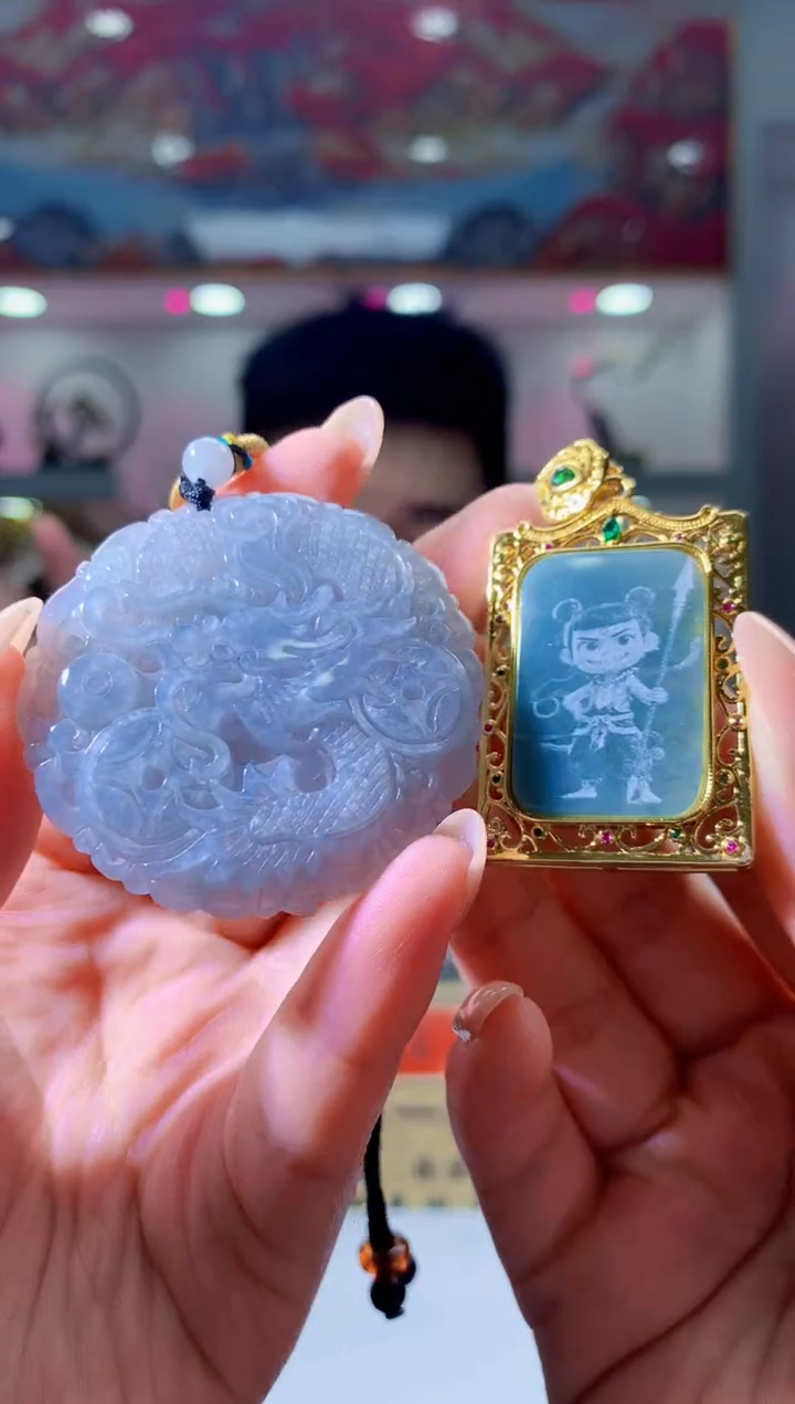 翡翠合金颈饰福利随机发货