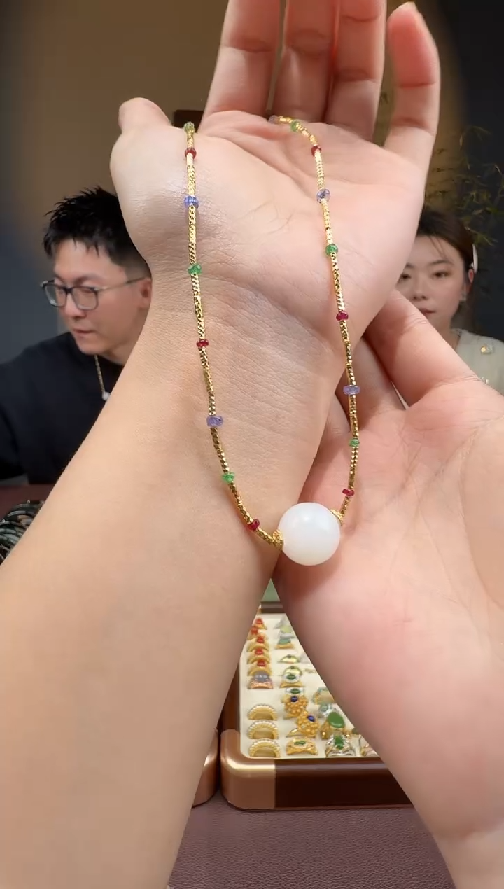 颈饰未镶嵌和田玉8-624-11.26多样性拍一发一