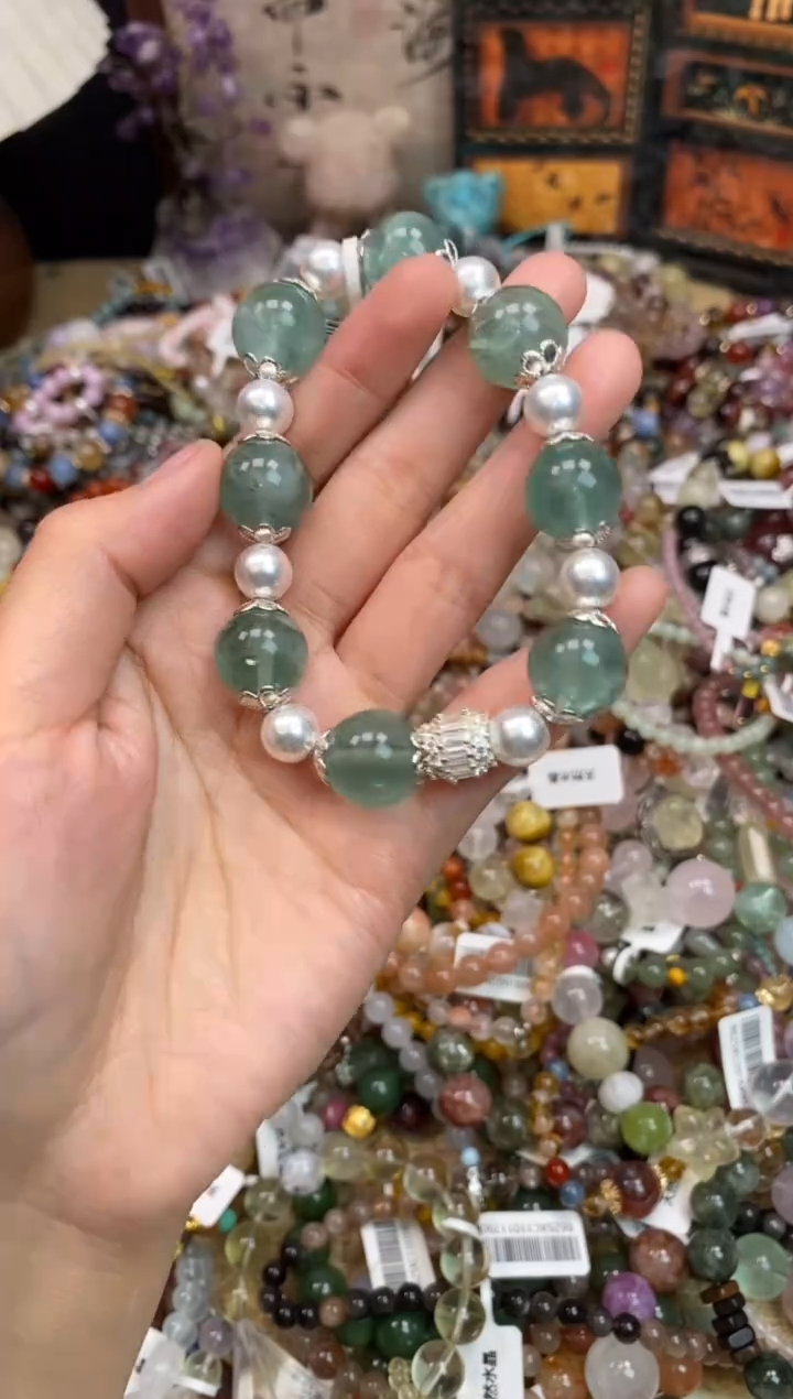 未镶嵌手链萤石118