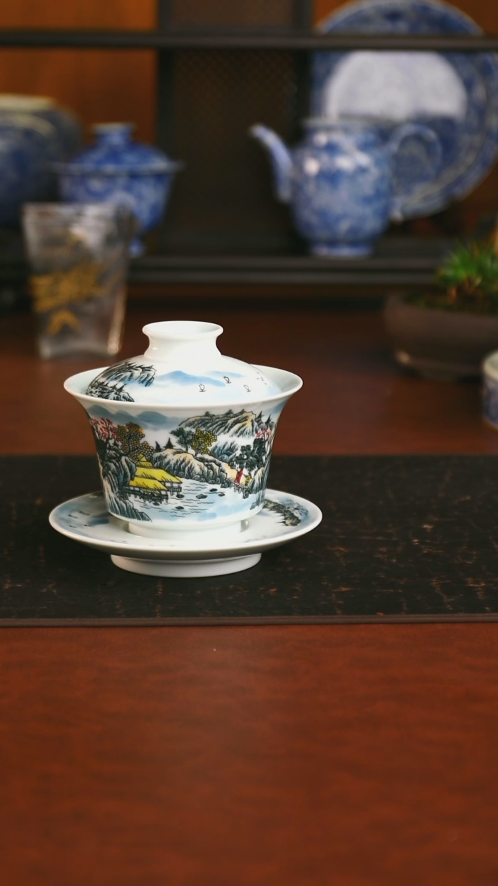 景德镇手工手绘的14