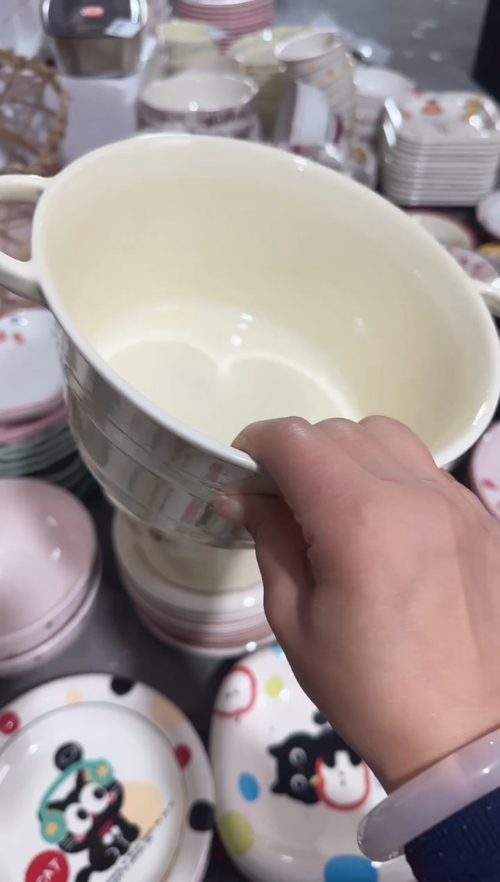 纯色【10寸★1个】黑点针眼属正常陶瓷都有介意慎拍微瑕破损包赔