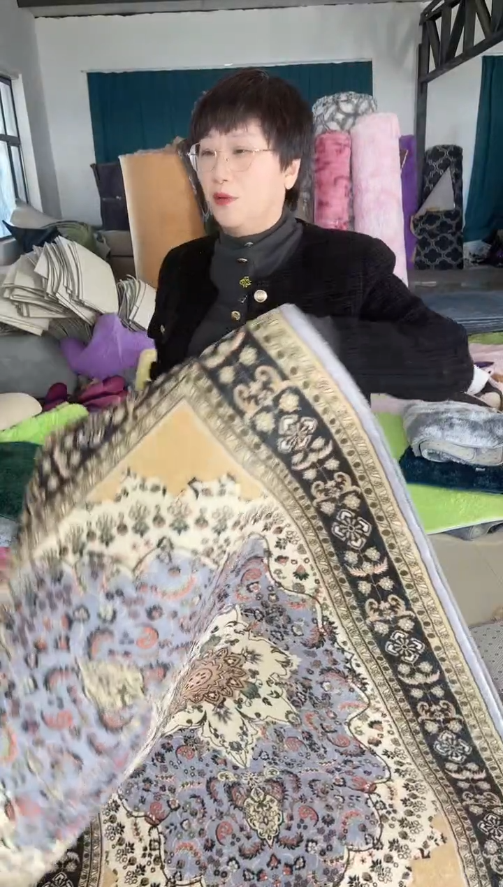 泡沫1.2*1.7欧式仿羊绒