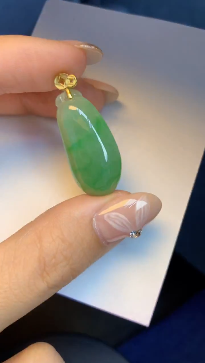 颈饰未镶嵌翡翠天然缅甸a货翡翠百元以上9元证书费自理