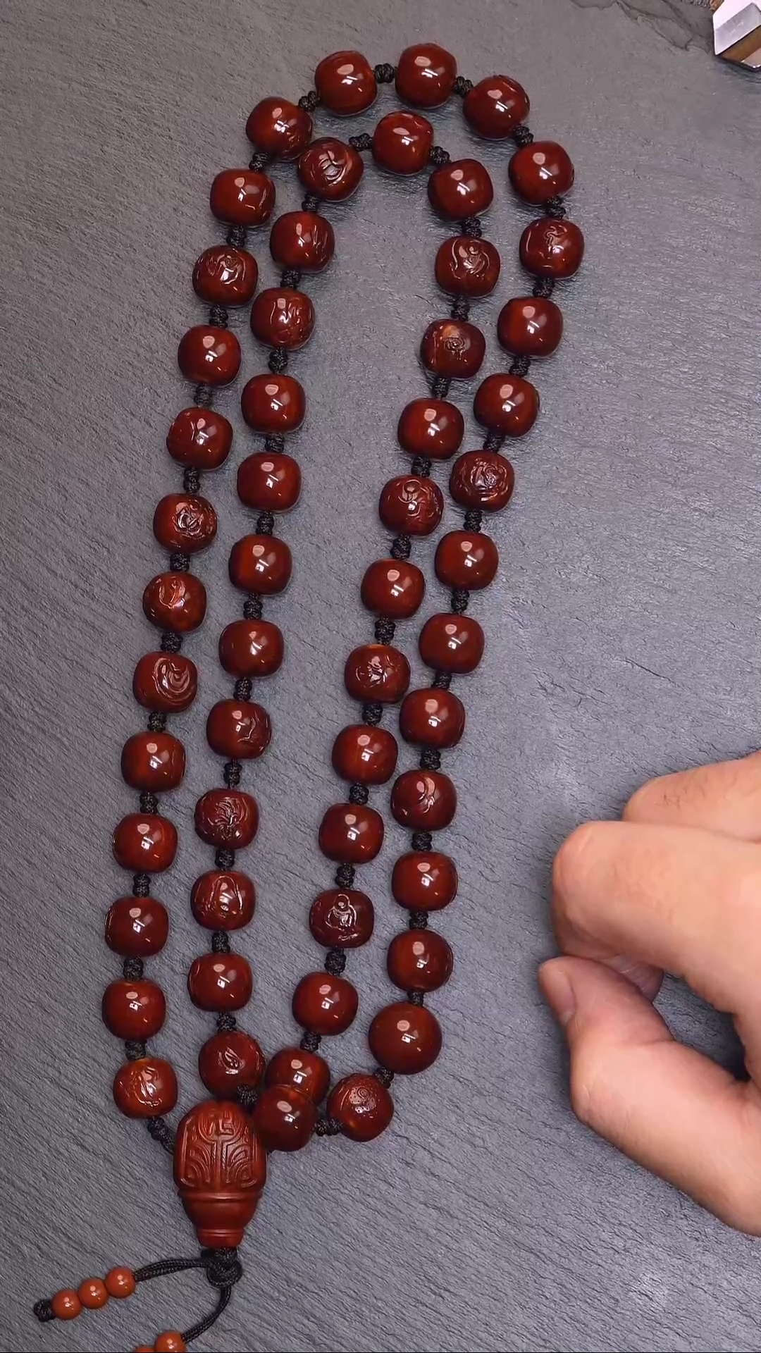 【闪购商品】橄榄核吊坠老型脖挂周回血