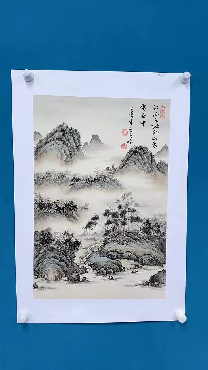 【闪购商品】国画3.3-甄选-王夫怀-四尺三开-13