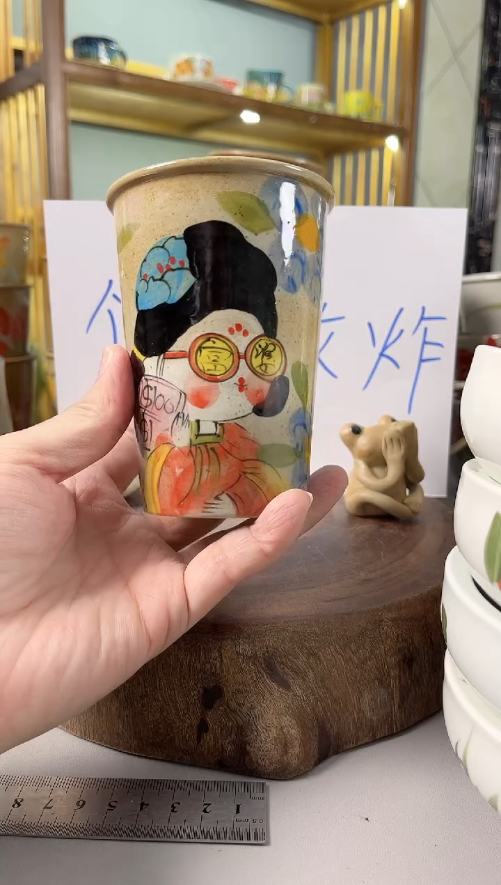 【闪购商品】瓷片景德镇手绘高温釉下彩