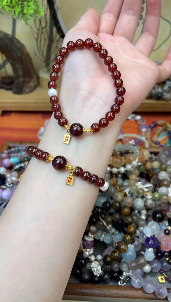 【闪购商品】石榴石手链未镶嵌385