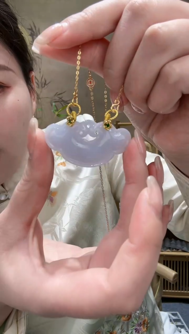 【闪购商品】翡翠颈饰未镶嵌吊坠