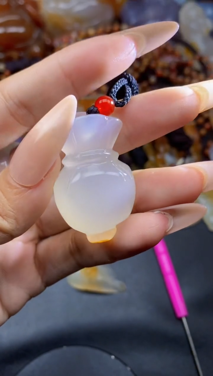 【闪购商品】玛瑙/玉髓颈饰未镶嵌ll